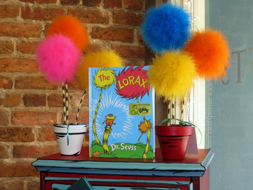 Dr Seuss Lorax Inspired Truffula Tree Seedlings Diy Uniquely Grace Designs