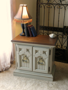 after vintage night stand cali toupe