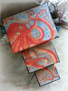 top view oscar the octopus nesting table makeover refinish uniquely grace chalk acrylic paints shabby stunning set