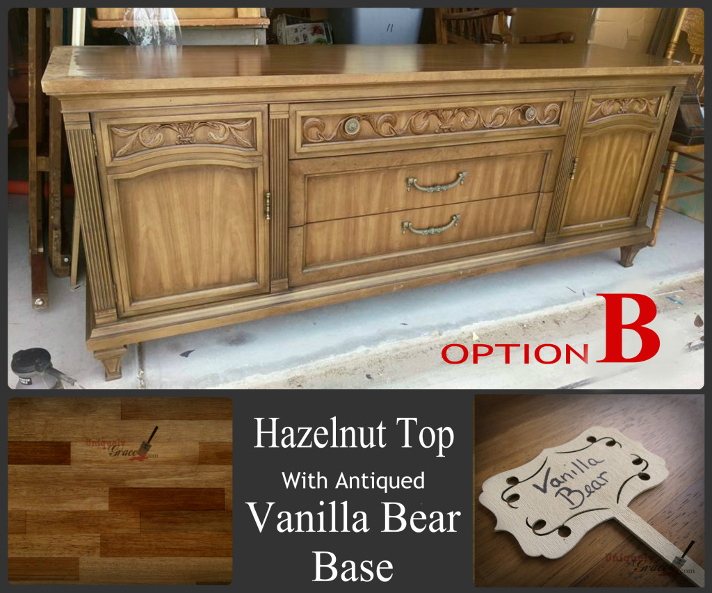 option B drexel buffet Vanilla bear