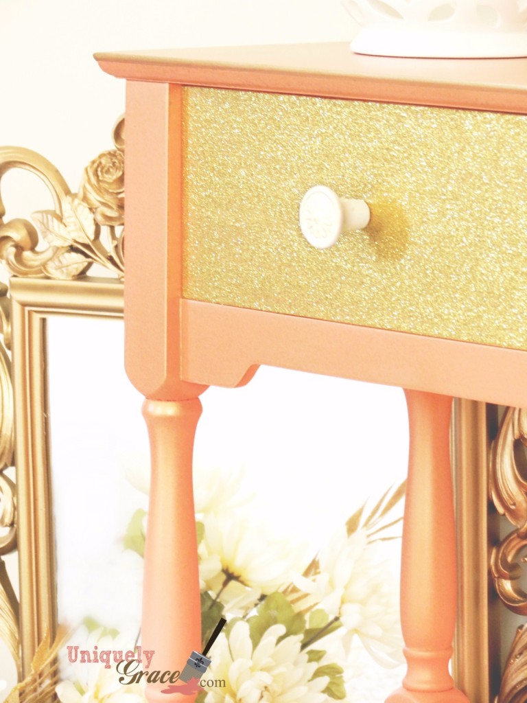 Callista Coral logo Paradise closeup Shabby Paints Chalk Homeright sprayer uniquely grace glitter drawer table obmre