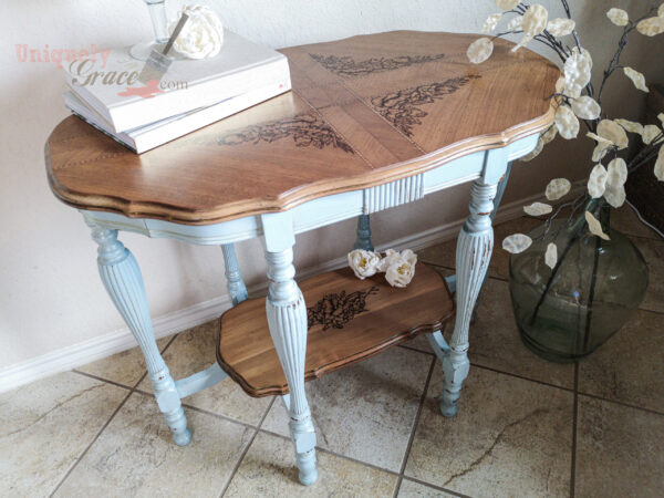 French Antique Entryway Table - Charlotte